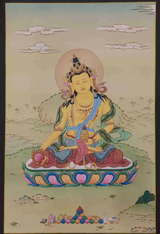 Art du Karma Gadri de Ksitigarbha