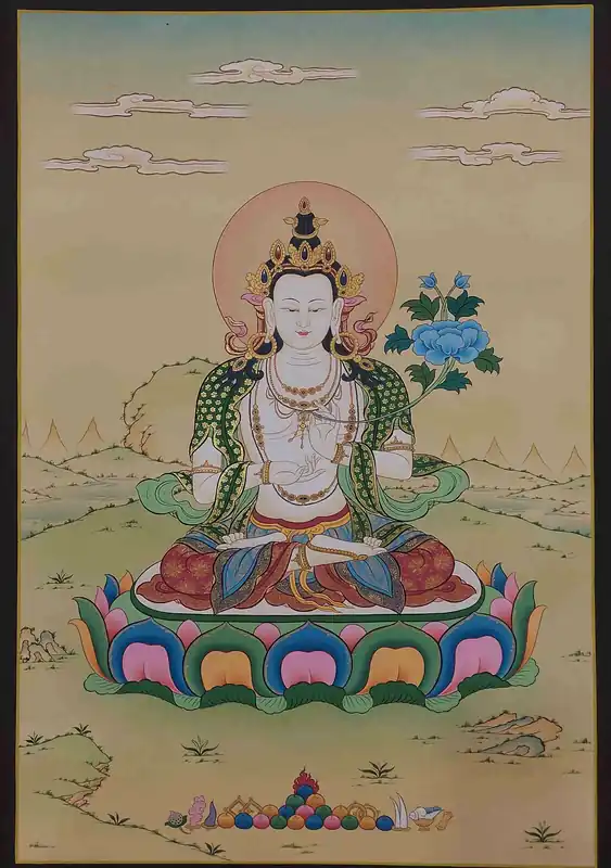 Thangka de Karma Gadri du Bodhisattva