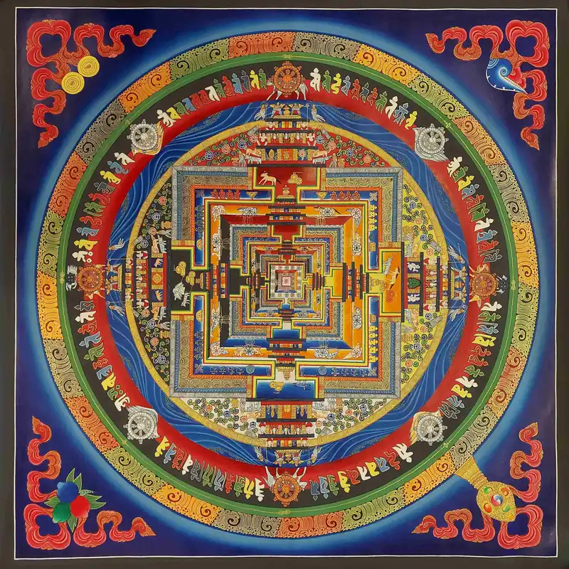 Le mandala rituel de Kalachakra du Népal