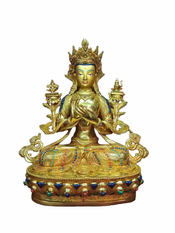 Statue de Bouddha Maitreya de 35 cm