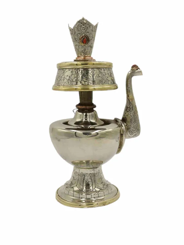 Cuivre & argent plaqué Bhumpa