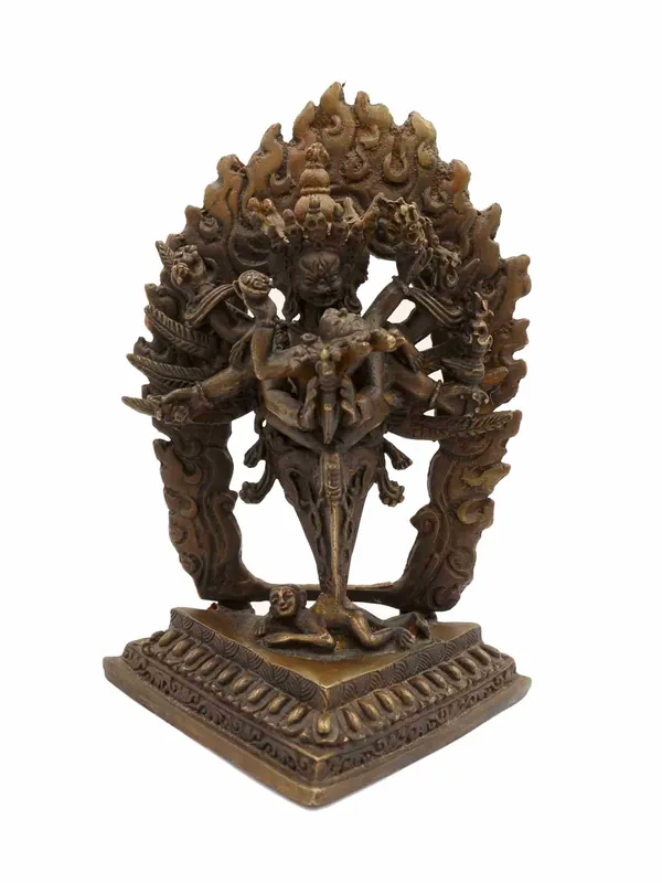 Statue de Vajrakilaya de 11 cm