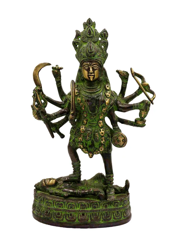 Statue de la Kali Verte