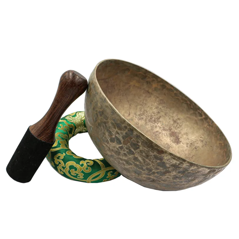 11 cm Bol bouddhiste Jambati martelé à la main
