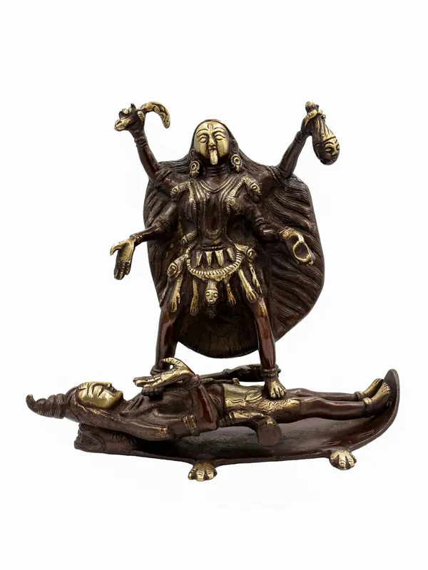 Statue traditionnelle de Kali
