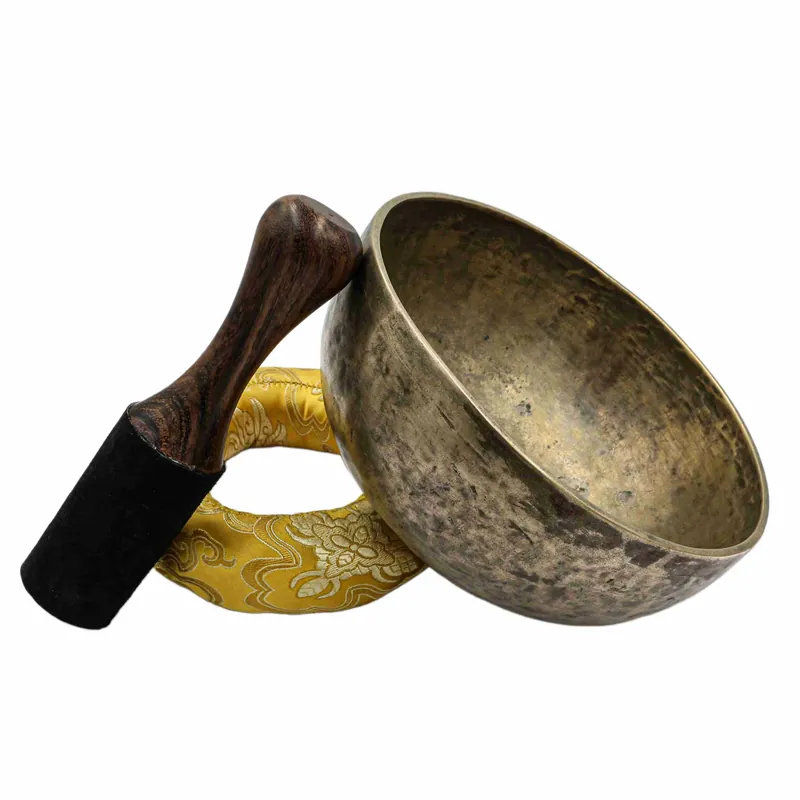 Bol tibétain Jambati de 10 cm en provenance du Népal.