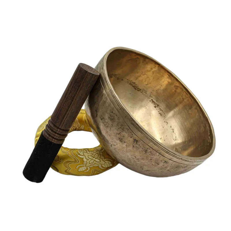 Bol Jambati martelé à la main de 11 cm provenant du Népal.