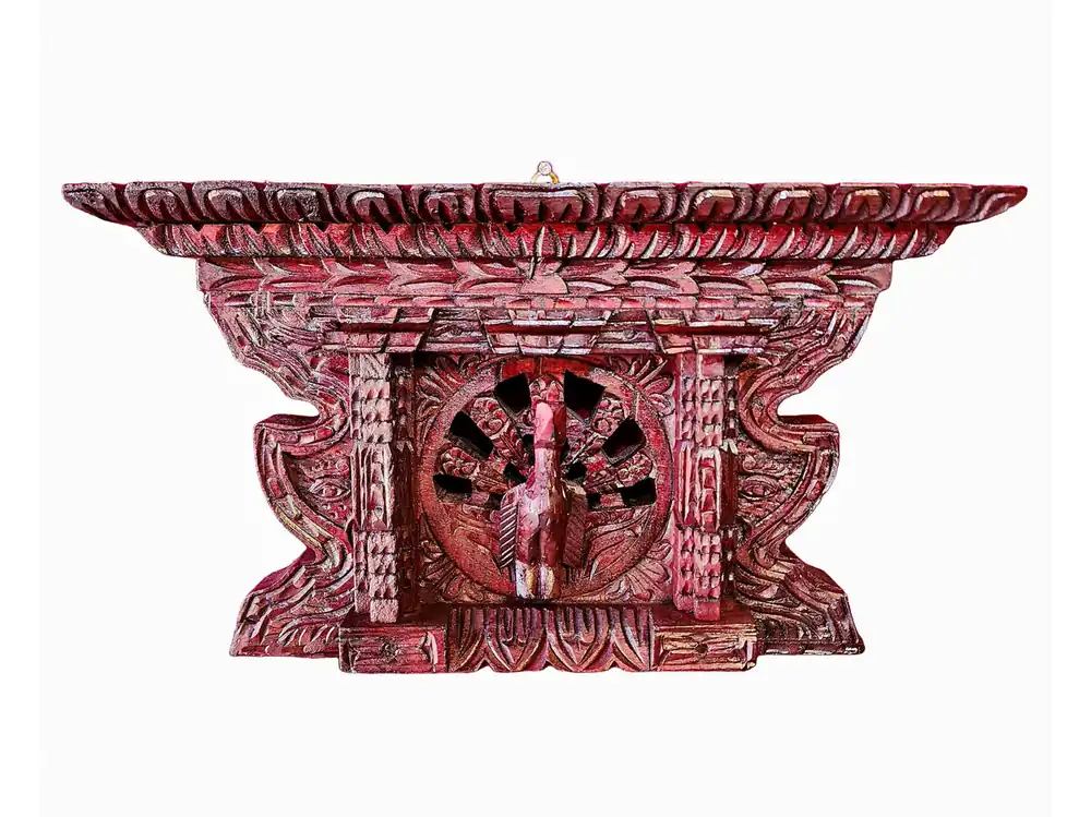 Fenêtre Newari Kumari du Népal