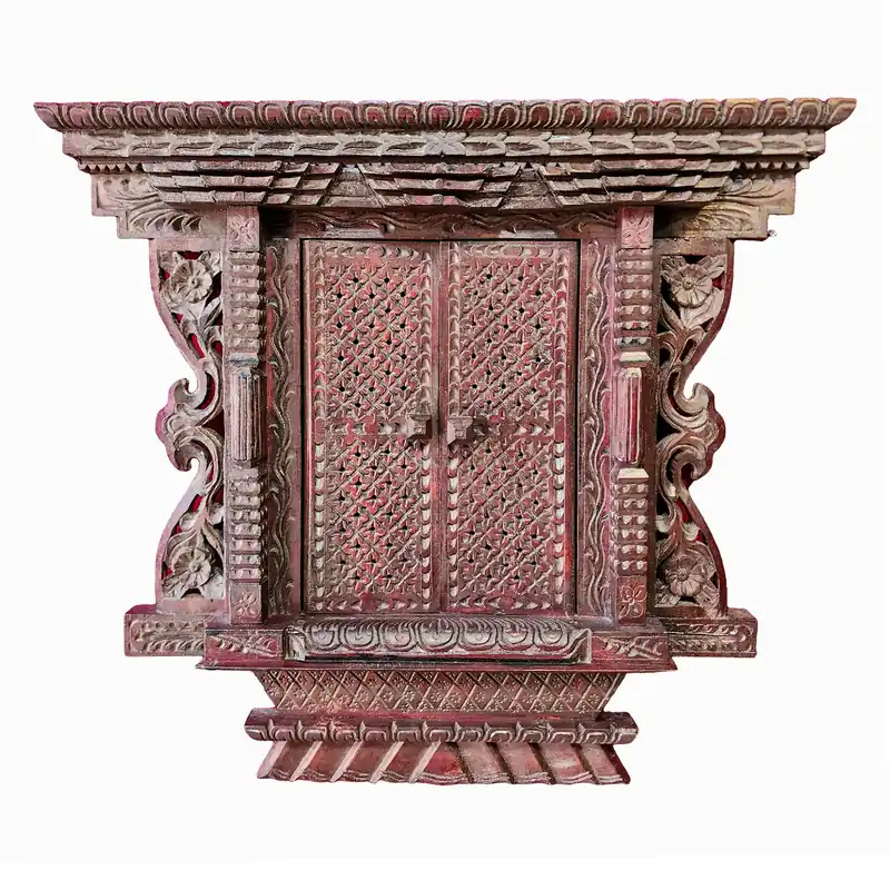 Fenêtre en bois de Kumari
