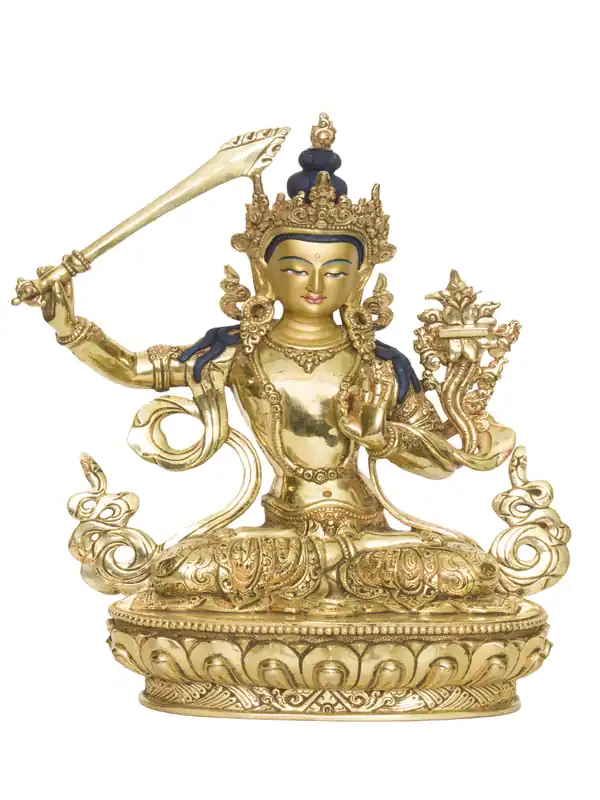 Statue du Bodhisattva de la sagesse – Manjushri