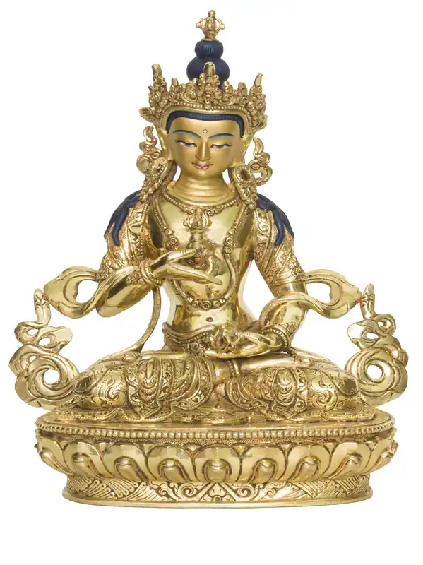 Statue en cuivre du Dorje Sempa tibétain