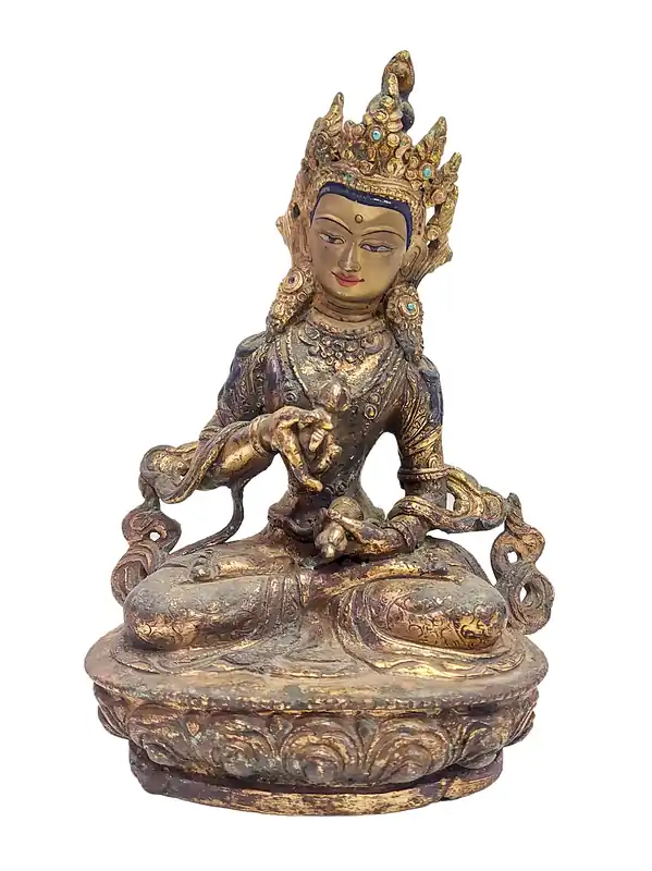 Statue en cuivre de Vajrasattva du Népal