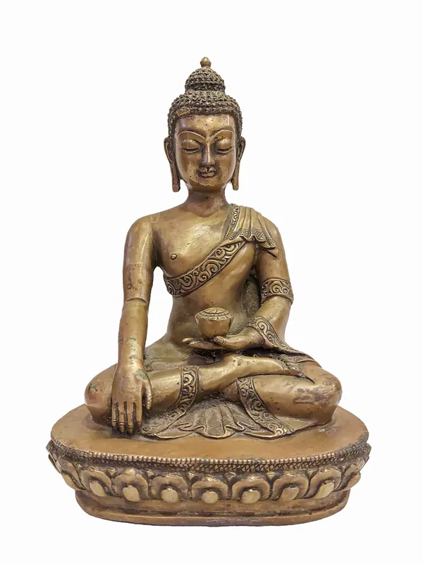 Statue rituelle de Siddhartha Gautama Bouddha