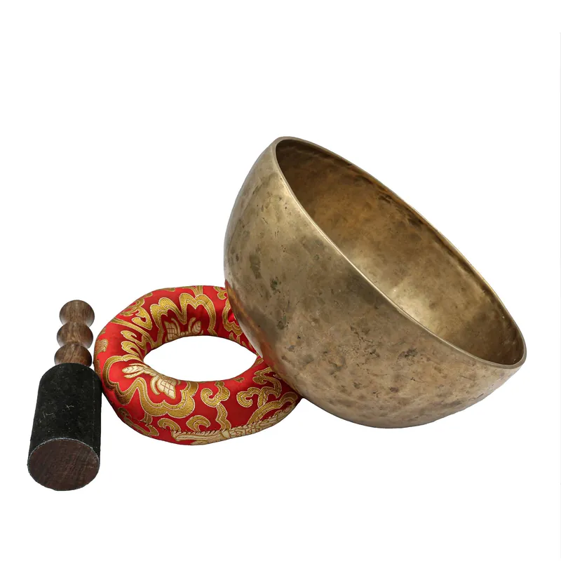 11 cm bol tibétain Jambati martelé à la main