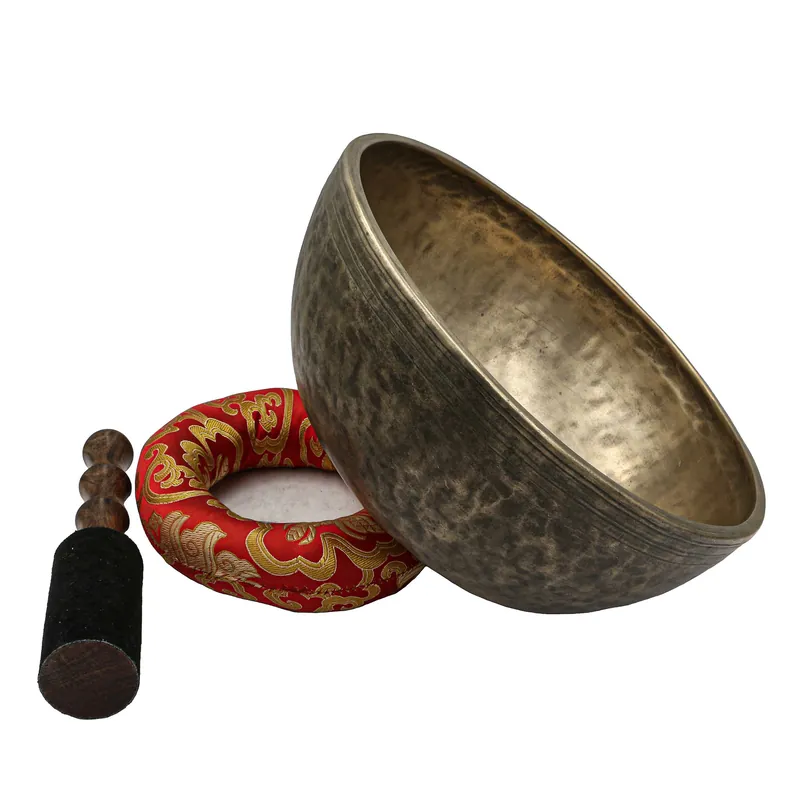 11 cm Jambati bouddhiste martelé à la main