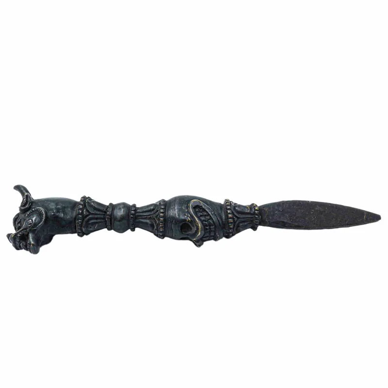 Yamantaka Phurba avec un design de tête