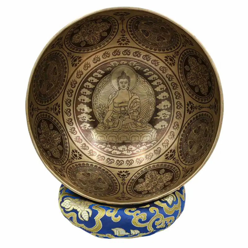 Bol Jambati sculpté du Bouddha de la Médecine
