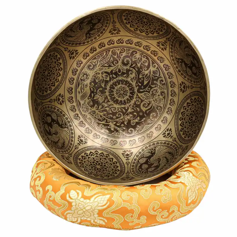 Bol mandala moderne sculpté de 12 cm