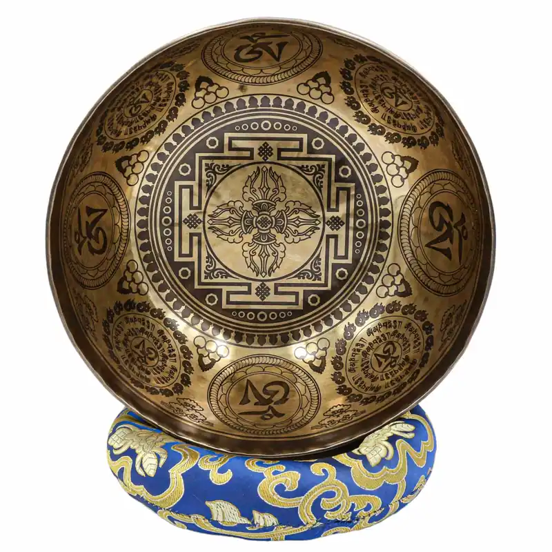 Bol Jambati sculpté en double dorje