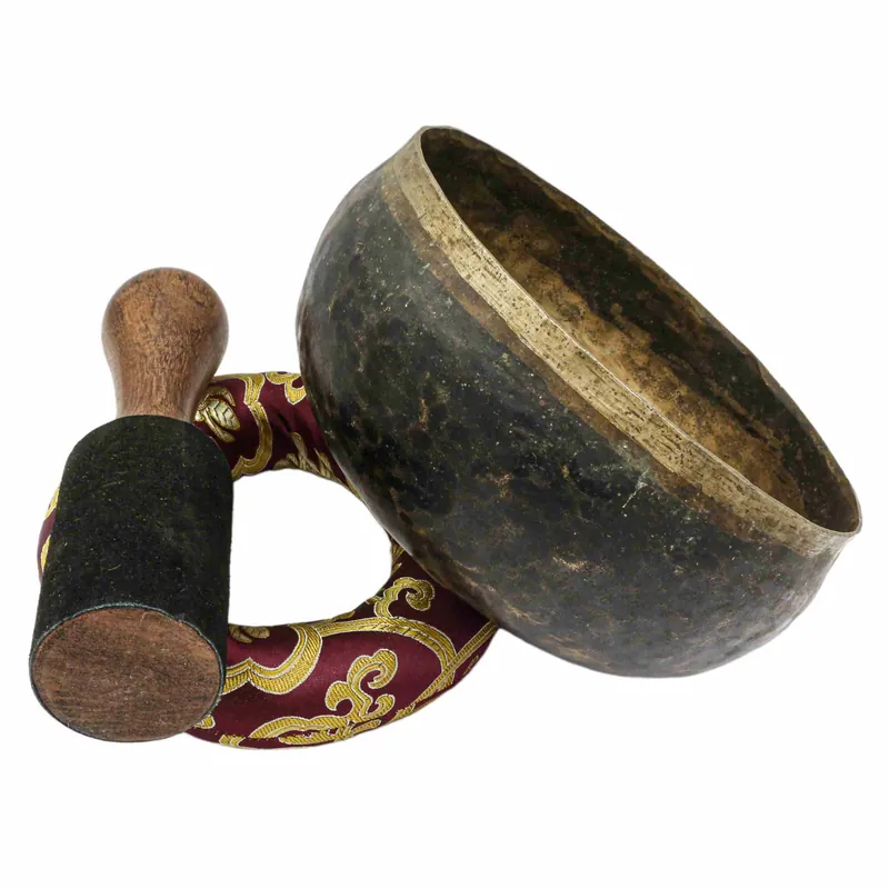 9 cm Bol antique Kopre du Népal