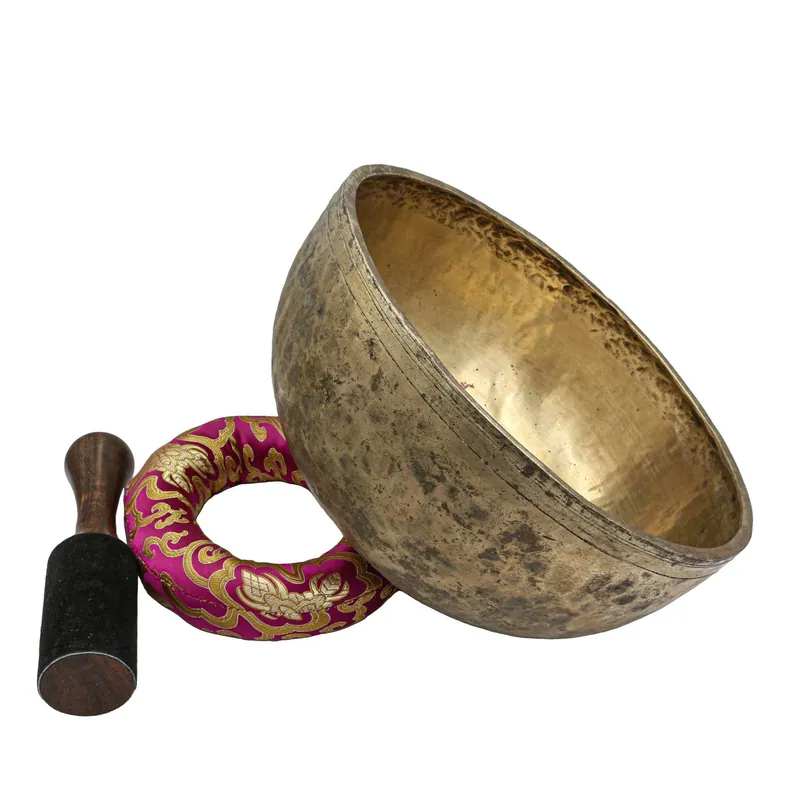 Bol chantant bouddhiste Jambati de 14 cm