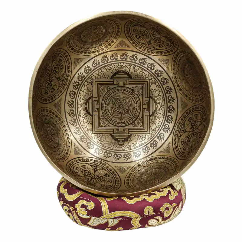 Bol jambati sculpté de 11 cm Yantra