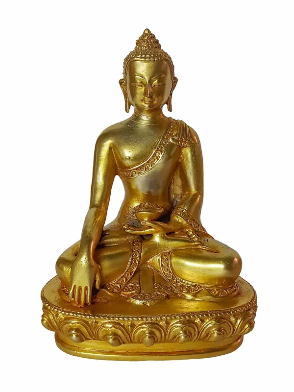 Statue du Siddhartha Gautama bouddha tibétain