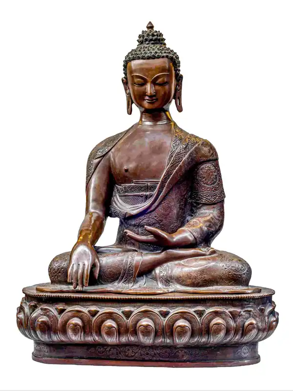 Statue artisanale de Siddhartha Gautama Bouddha