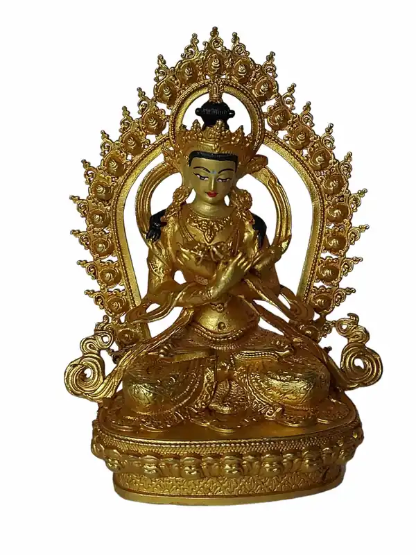 Statue en cuivre du Bouddha Vajradhara