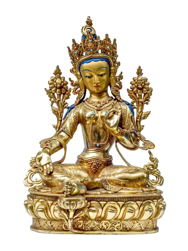 Statue de Tara verte – déesse de la compassion