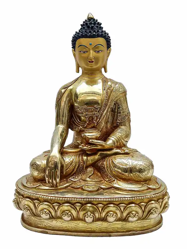 Statue traditionnelle de Siddhartha Gautama Bouddha