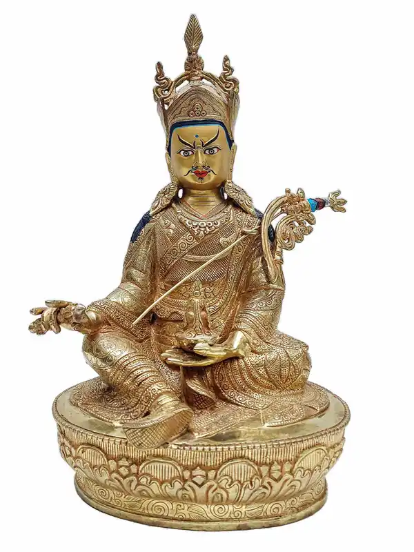 Statue tibétaine de Padmasambhava du Népal