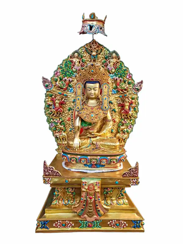 Statue bouddhiste de Siddhartha Gautama Bouddha