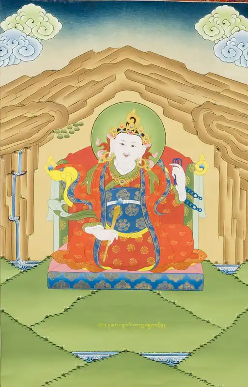 Émanation de Nivaranaviskambhin – Thangka de Somadatta