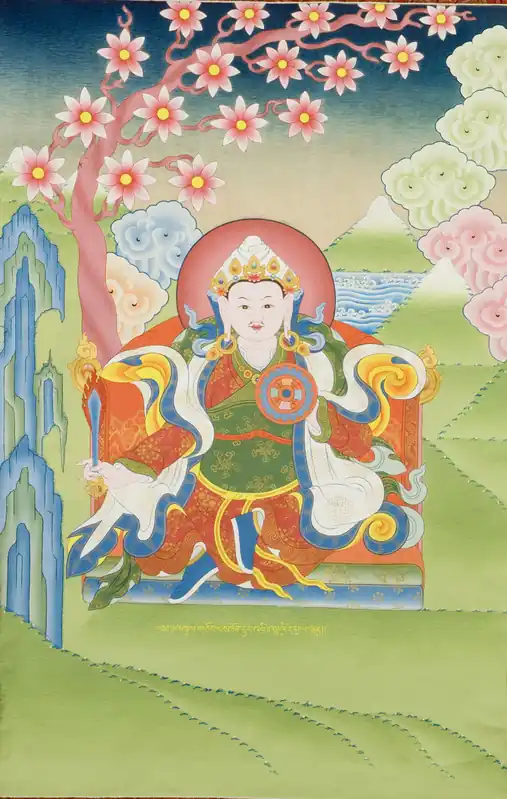 Émanation de Khagarbha – Thangka de Suresana