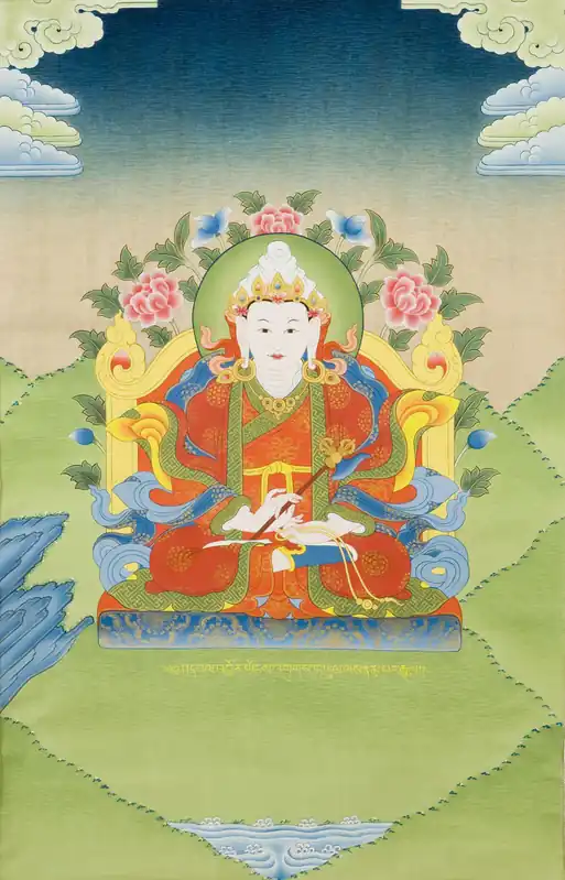 Émanation de Ksitigarbha – Thangka de Vijaya