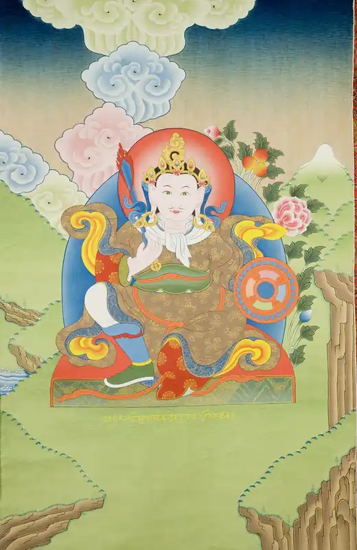 Émanation de Vighnantaka – Thangka de Subhadra