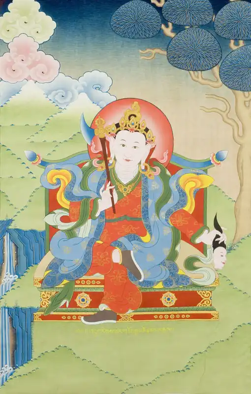 Émanation de Vajrapani – Thangka de Samudravijaya