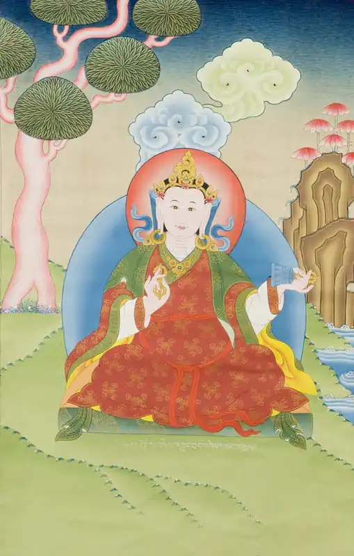 Émanation de Vajrapani – Thangka de Hari