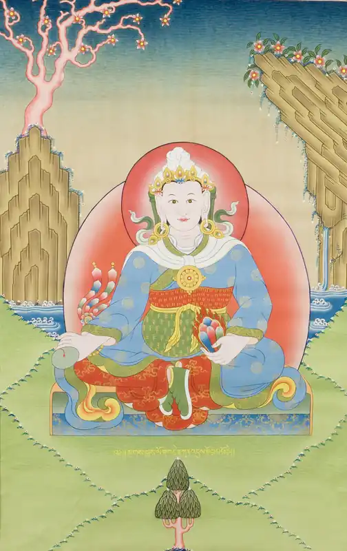 Émanation de Ksitigarbha – Thangka de Mahabala