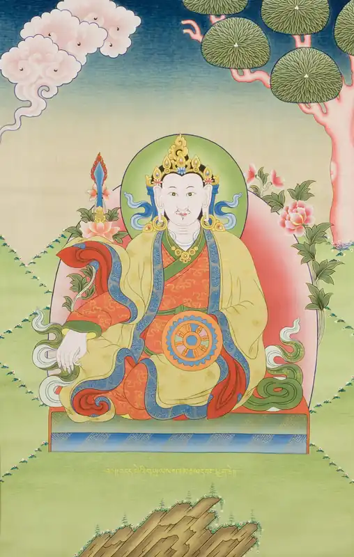 Émanation de Khagarbha – Thangka de Mahesvara