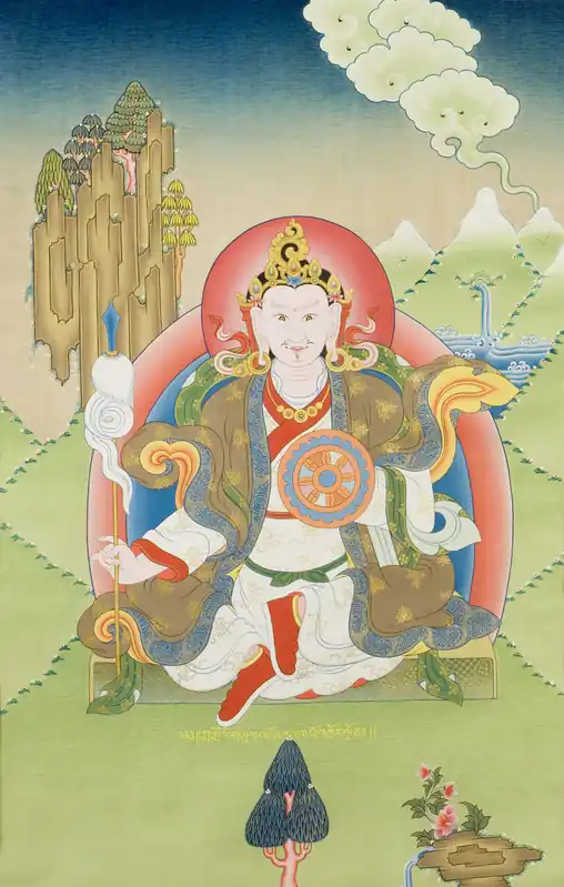 Émanation de Manjushri – Thangka de Rudracakri