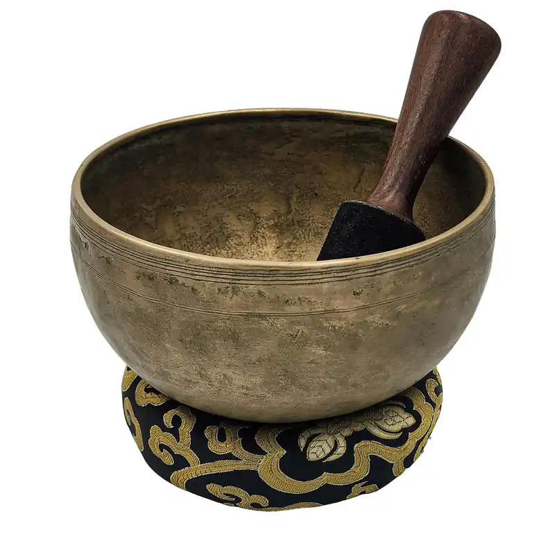 Bol chantant antique de 10 cm