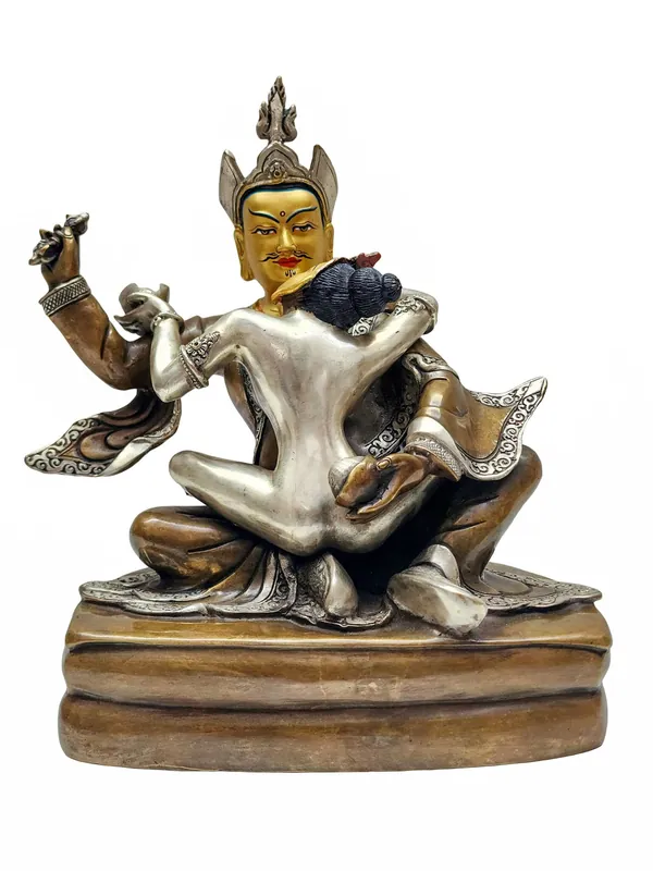Statue en cuivre de Padmasambhava