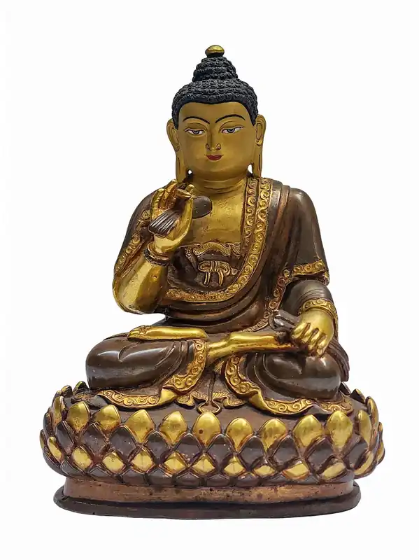 Statue faite à la main d’Amoghasiddhi Bouddha