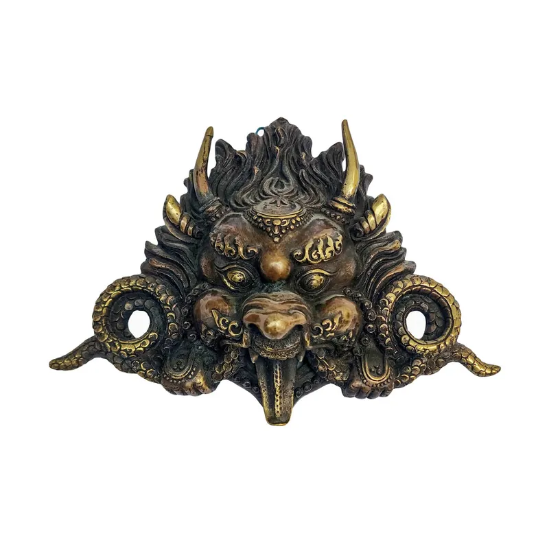 Masque métallique bouddhiste Cheppu