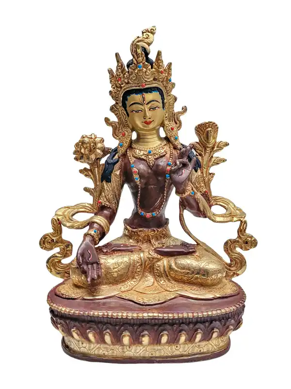 Statue de la Tara Blanche – Divinité de la Compassion