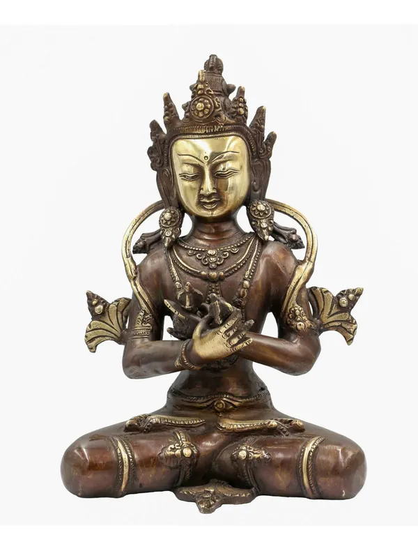 Statue traditionnelle de Dorje Chang