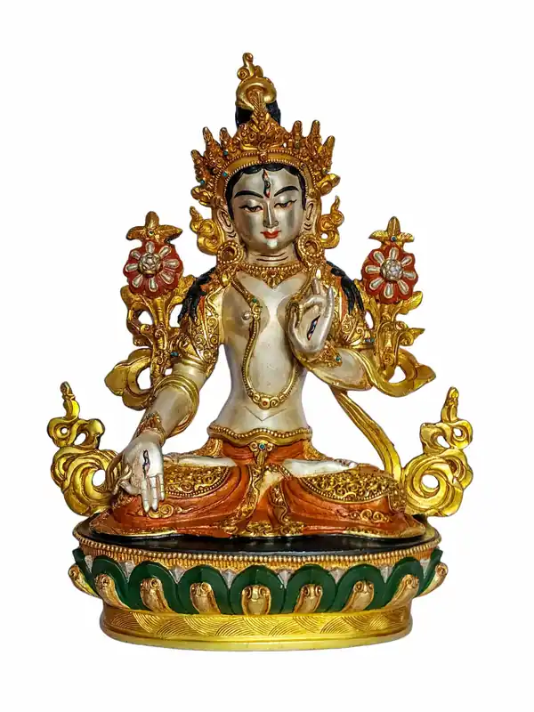 Statue de Tara Blanche – Divinité de la Compassion