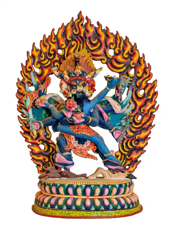 Statue de Hayagriva tibétain